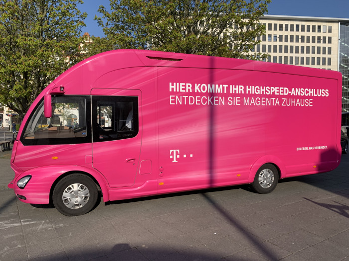 AQuf dem Land mehr Kunden gewinnen, mit dem Magenta Truck