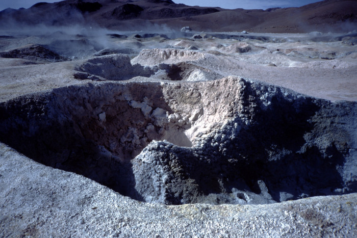 Zu den touristischen Attraktionen gehören das Geothermiefeld Sol de Mañana. (Foto: Friedhelm Greis/Golem.de)