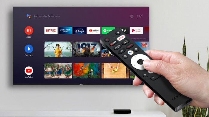 Die vereinfachte Fernbedienung für Nokias Streaminggeräte (Bild: Streamview)