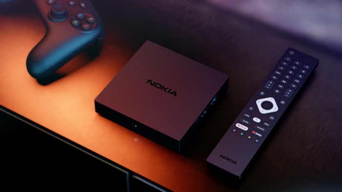 Nokia Streaming Box 8010 hat eine Fernbedienung mit Hintergrundbeleuchtung. (Bild: Streamview)