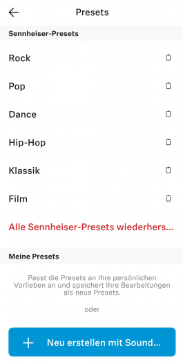 Equalizer-Einstellungen in der Smart-Control-App (Screenshot: Golem.de)