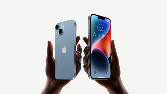 Das iPhone 14 und das iPhone 14 Plus (Bild: Apple/Screenshot: Golem.de)