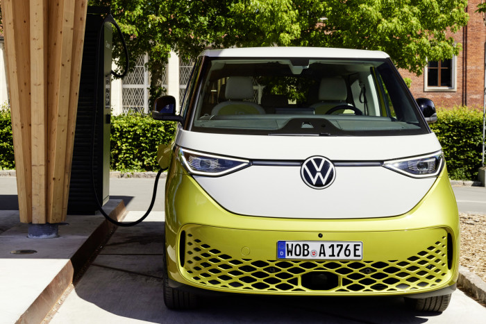 Die maximale Ladeleistung des ID.Buzz beträgt 170 kW. (Foto: Volkswagen)