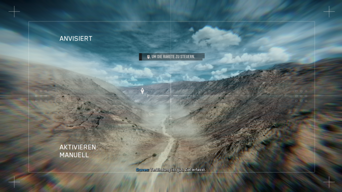 Hier steuern wir nicht Ghost - sondern etwas anderes ... (Bild: Activision / Screenshot: Golem.de)