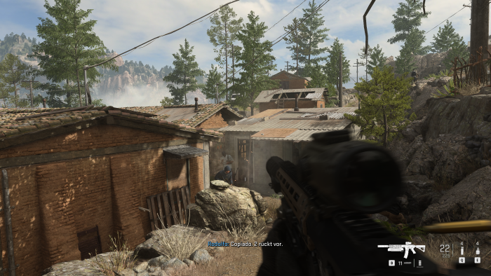 Mit lokalen Einsatzkräften sind wir in Mexiko unterwegs. (Bild: Activision / Screenshot: Golem.de)