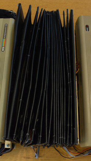 Der Balg des Commodordions besteht aus Floppys. (Bild: Linus Akesson)