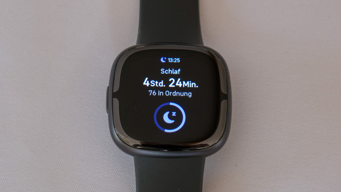 Details zu unserem Schlaf sehen wir in der App. (Bild: P. Steinlechner/Golem.de)