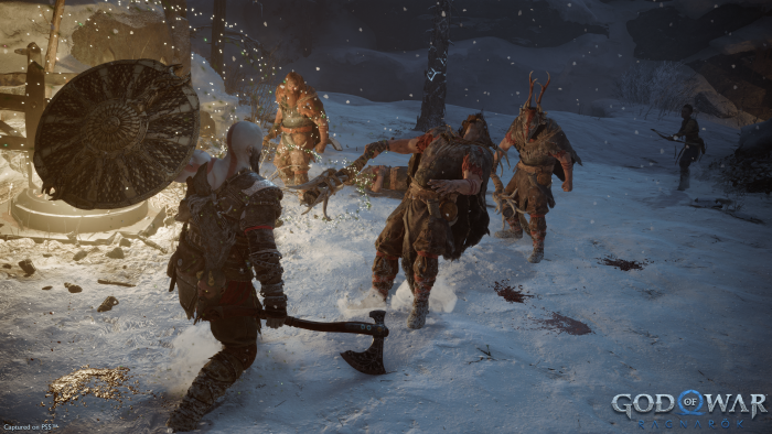Artwork von God of War Ragnarök (Bild: Sony)