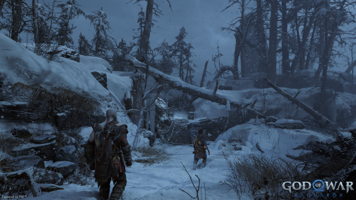 Artwork von God of War Ragnarök (Bild: Sony)