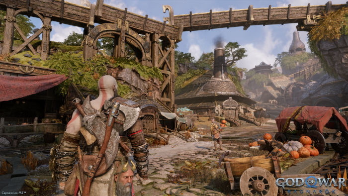 Artwork von God of War Ragnarök (Bild: Sony)