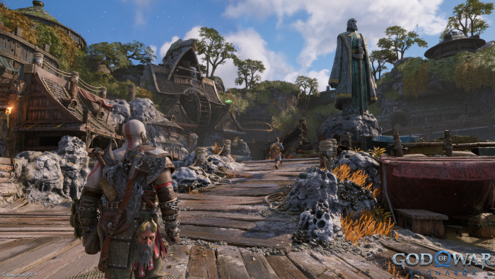Artwork von God of War Ragnarök (Bild: Sony)