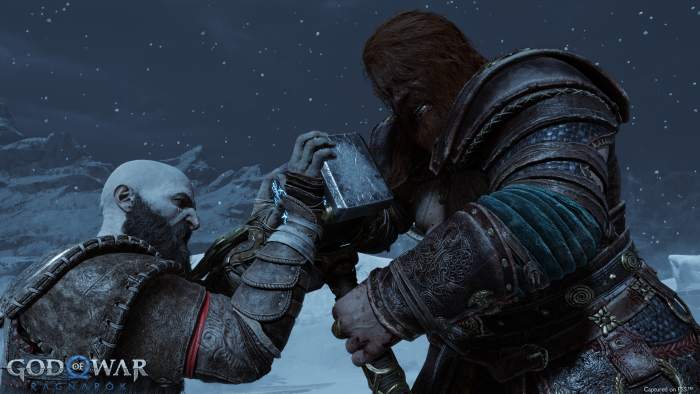 Artwork von God of War Ragnarök (Bild: Sony)