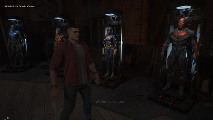 Auf Knopfdruck wechseln wir den steuerbaren Helden. (Bild: WB Games / Screenshot: Golem.de)