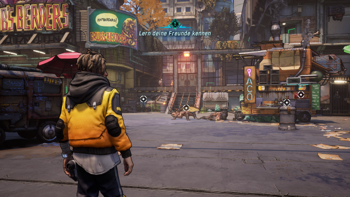 Hier können wir uns auf sehr begrenztem Raum frei bewegen. (Bild: Gearbox/Screenshot: Golem.de)