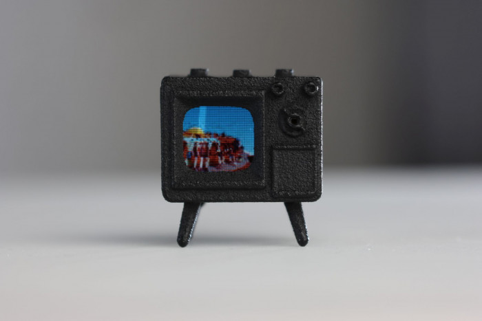 Der TinyTV Mini (Bild: Tinycircuits)