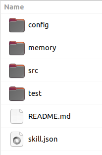 Der Verzeichnisaufbau von Leon-Skills (Screenshot: Thorsten Müller)