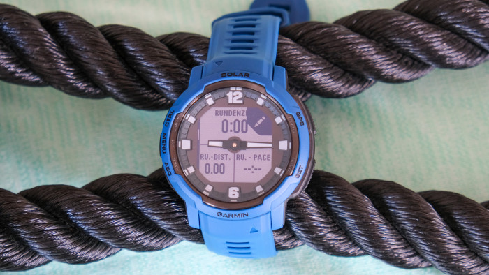 Die Trainingsseiten können wir frei konfigurieren. (Bild: P. Steinlechner / Golem.de)