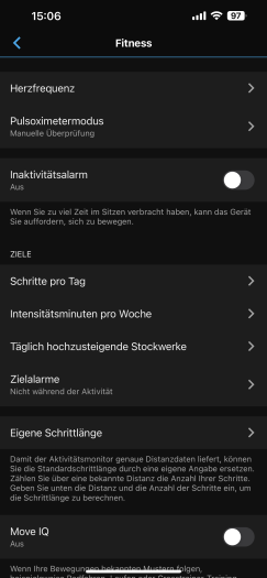 Die Crossover ist auf Sport und Fitness spezialisiert. (Bild: Garmin / Screenshot: Golem.de)