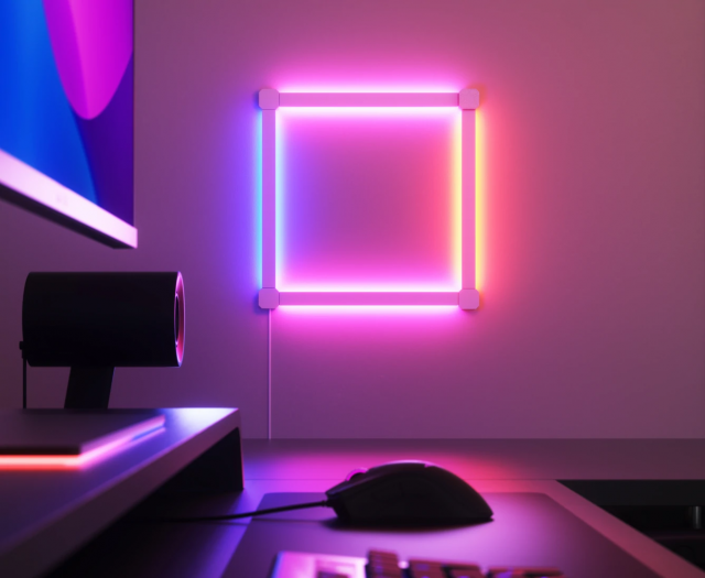 Nanoleaf Lines Squared (Bild: Nanoleaf)