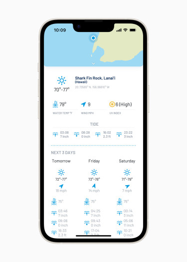 App Oceanic+(Bild: Apple)