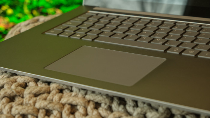 Kleines Trackpad (Bild: Oliver Nickel/Golem.de)