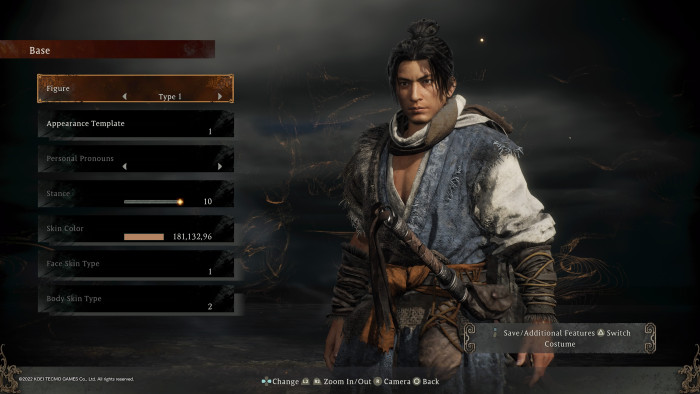 Hier erstellen wir unser Alter Ego. (Bild: Team Ninja / Screenshot: Golem.de)