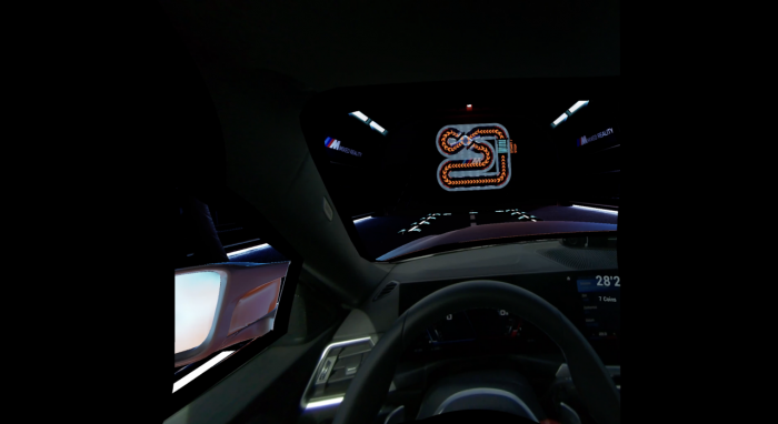 ... und als Streckenansicht. (Bild: Wolfgang Groeger-Meier für BMW)