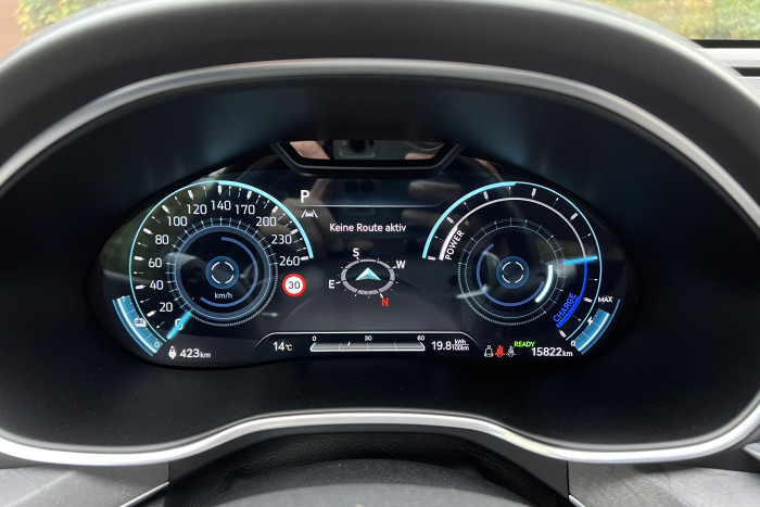 Der Genesis G80 wird bei 225 km/h abgeregelt. (Foto: Dirk Kunde) 