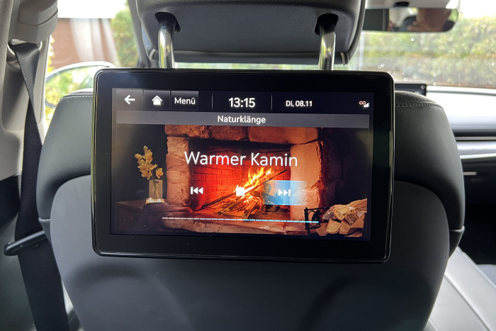 Darauf lassen sich zur Beruhigung auch "Naturklänge" abspielen. (Foto: Dirk Kunde) 