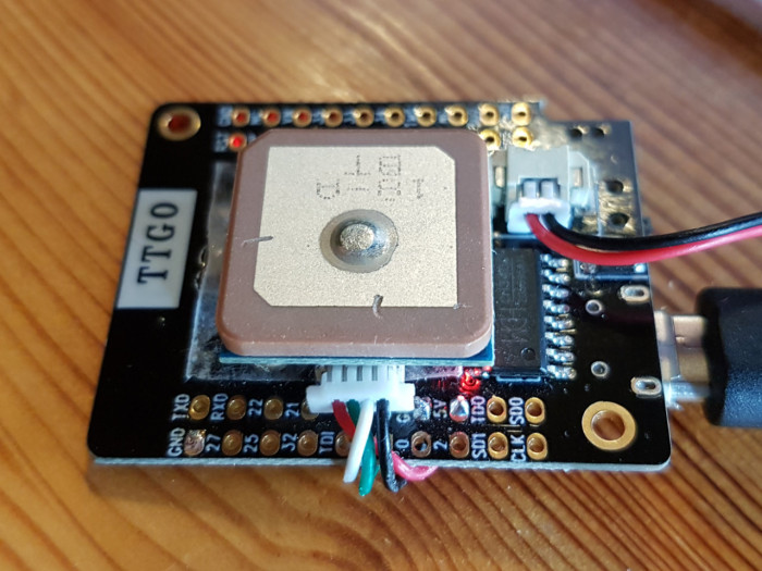 Der GPS-Empfänger für den Katzentracker (Bild: Thomas Ell)