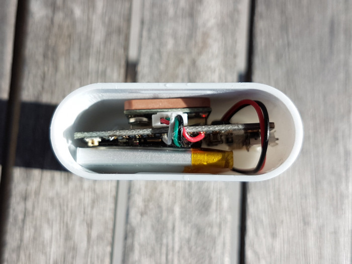 Der Tracker ist bestückt ...