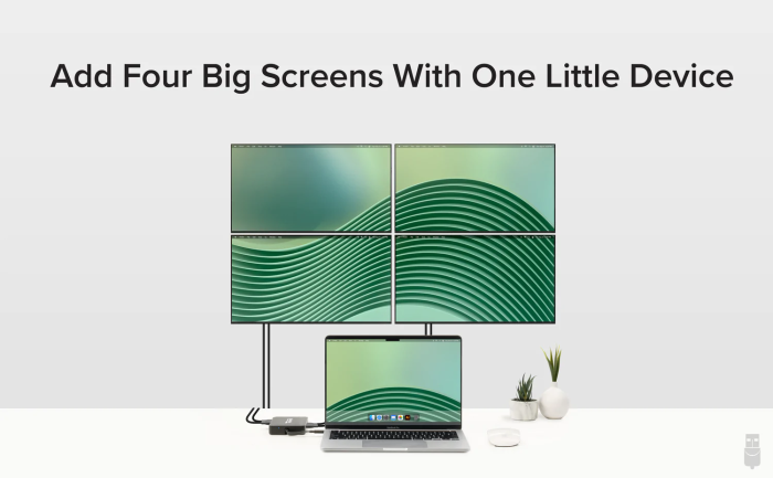 Plugable Quad HDMI Adapter (Bild: Plugable)