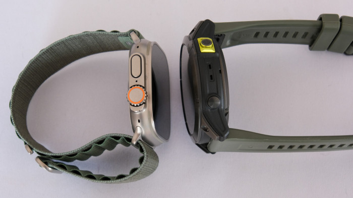 Die Ultra ist etwas flacher als die Enduro 2. (Foto: Steinlechner / Golem.de)