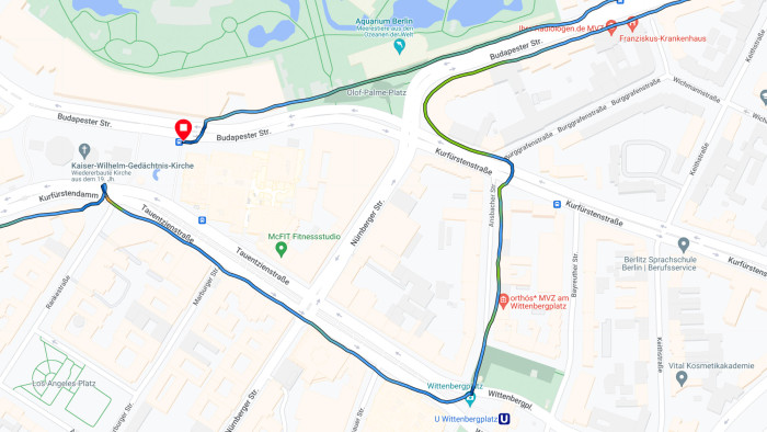 ... und hier eine Garmin Fenix 7X im bestmöglichen GPS-Modus - es ist kein Unterschied zu sehen. (Bild: Garmin/Screenshot: Golem.de)