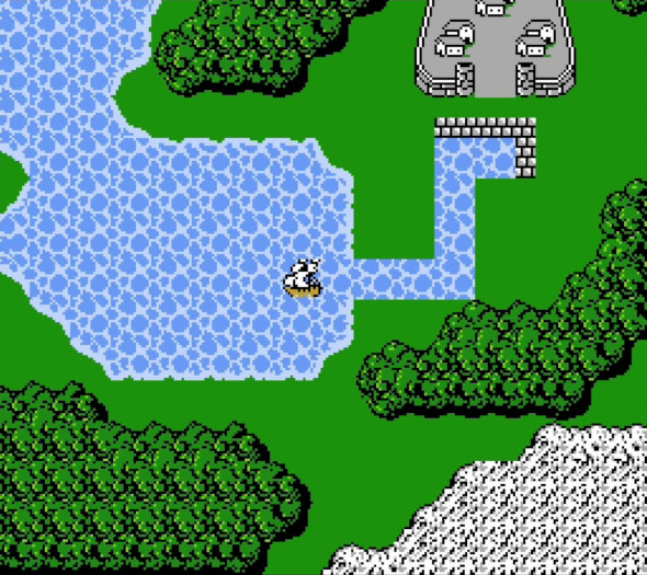 Alle an Bord: Mit einem Schiff kann man die Gewässer von Final Fantasy bereisen und somit deutlich mehr Orte als zu Fuß ansteuern. (Bild: Square Enix / Screenshot: Medienagentur Plassma)