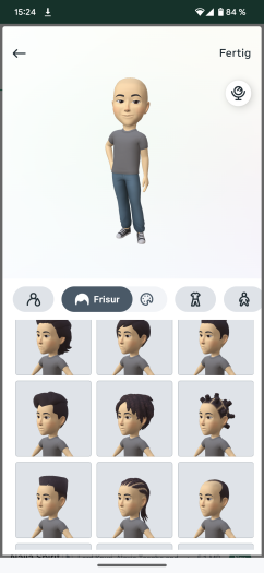 Wir starten mit einem neutralen Avatar. (Screenshot: Golem.de)