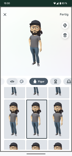 Unser fertiger Avatar (Screenshot: Golem.de)
