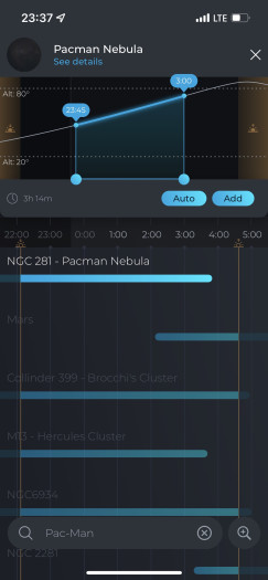Mit dem Planungsmodus k&ouml;nnen verschiedene Objekte angesteuert werden. (Bild: Mario Keller)