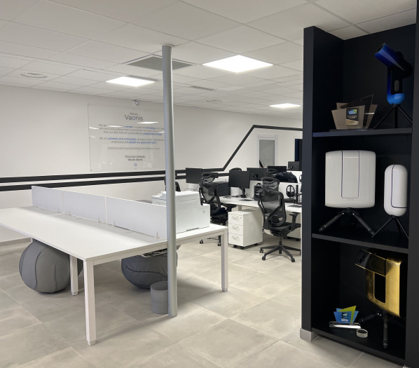 Die Firma ist erst k&uuml;rzlich in gr&ouml;&szlig;ere R&auml;ume umgezogen - es l&auml;uft offenbar gut. (Bild: Mario Keller)