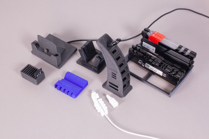 Hilfe gegen die Unordnung - 3D-Druck: Praktische Helferlein für