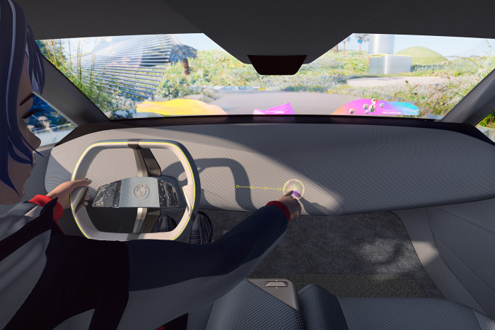 Bislang l&auml;sst sich die Scheibe auf einer H&ouml;he von 50 bis 200 mm nutzen. (Foto: BMW)