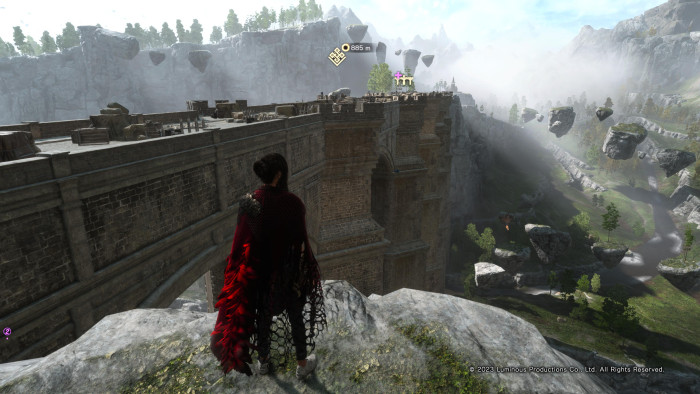 Schick: Forspoken hat einige sch&ouml;ne Umgebungen. (Bild: Square Enix / Screenshot: Golem.de)