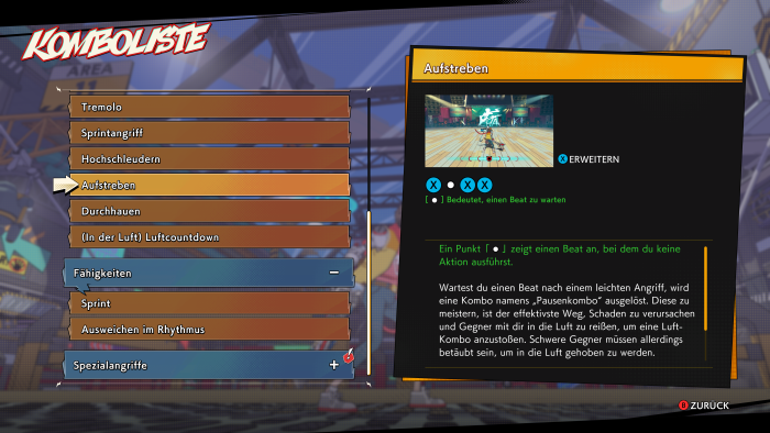 Welche Tasten zu welcher Kombo führen, können wir im Index nachlesen. (Bild: Microsoft / Screenshot: Golem.de)