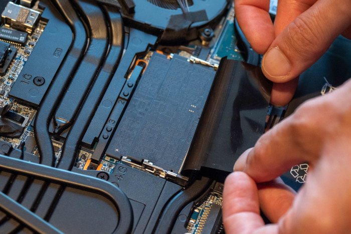 Der Arbeitsspeicher im Neo 16 (Bild: Martin Wolf/Golem.de)