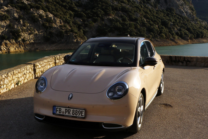 Der Ora Funky Cat kommt zu einem Einstiegspreis von knapp 39.000 Euro auf den deutschen Markt. (Foto:Friedhelm Greis/Golem.de)