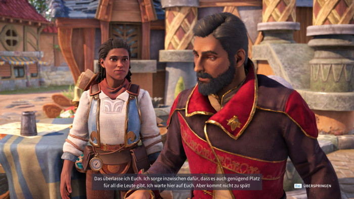 Diese beiden Charaktere sind so etwas wie die Hauptfiguren in der Kampagne. (Bild: Ubisoft / Screenshot: Golem.de)