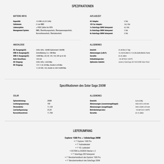 Jackery Solargenerator 1500 Pro (Bild: Hersteller)