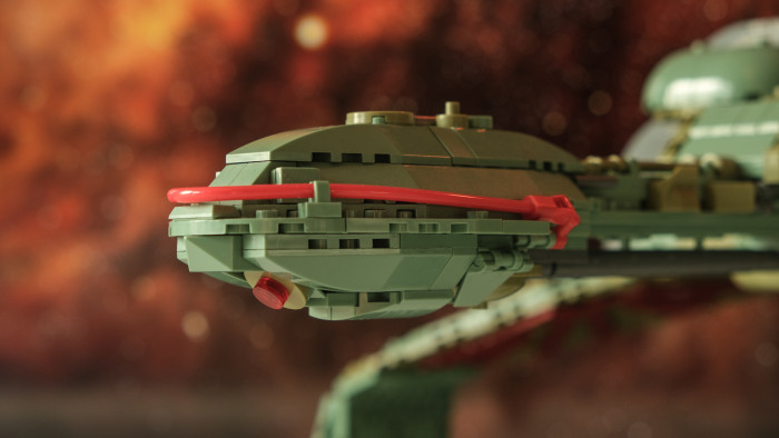 Bluebrixx Klingon Bird-of-Prey 104584 (Bild: Oliver Nickel/Golem.de)