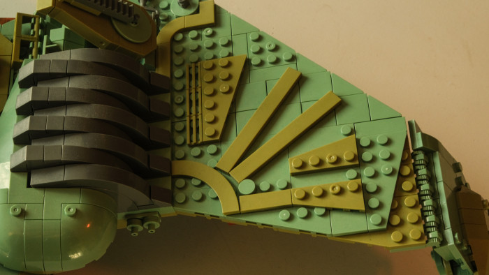 Bluebrixx Klingon Bird-of-Prey 104584 (Bild: Oliver Nickel/Golem.de)