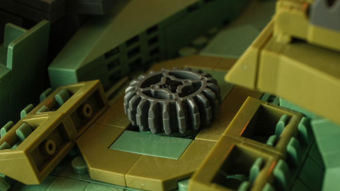 Bluebrixx Klingon Bird-of-Prey 104584 (Bild: Oliver Nickel/Golem.de)